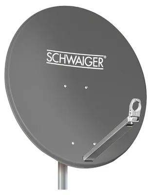 Produktbild von Schwaiger SPI621.1, 10,7 - 12,75 GHz, 39,5 dBi, Anthrazit, Aluminium, 62 cm, 680 mm