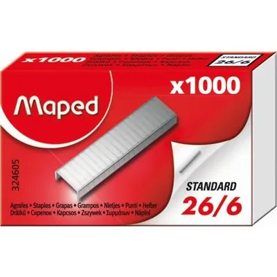 Image de Maped Heftklammern 26/6, verzinkt, Kleinpackung
