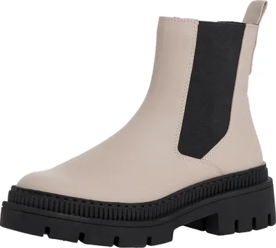 Produktbild von MARCO TOZZI Damen Stiefelette Chelsea Boot Comfort Fit Plateausohle 2-25822-29, Größe:39 EU, Farbe:Beige