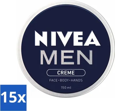 Immagine prodotto di NIVEA MEN - Crema - Crema corpo - 150 ml - Confezione risparmio - 15 pezzi
