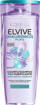 Immagine prodotto di Shampoo L'Oreal Make Up Elvive Hialurónico Pure 380 ml