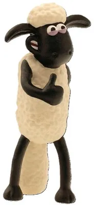 Produktbild von Bullyland Sammelfigur von Shaun das Schaf, handbemalt, Artikelnummer 14300