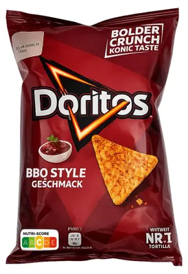 Produktbild von Doritos BBQ Style, Maischips 110g Beutel