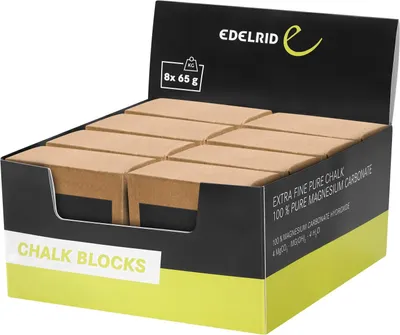 Produktbild von magnézium EDELRID Chalk Block 65g