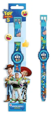 Zdjęcie produktu dla Zegarek cyfrowy Toy Story 5 Disney Pixar dziecięcy na rękę dla dzieci / TSF4031
