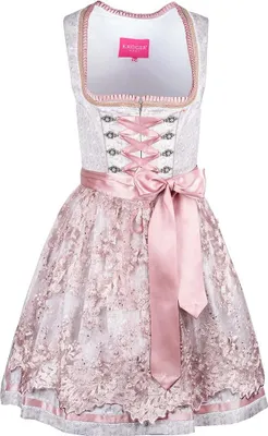 Produktbild von Dirndl Delia 50er Länge natur rosa 44