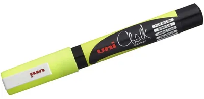 Image de Mitsubishi Marker UNI CHALK MARKER PWE-3MS gelb