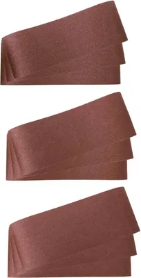 Produktbild von Scheppach Schleifband 9-teilig L 610 x B 100 mm K 80/100/120