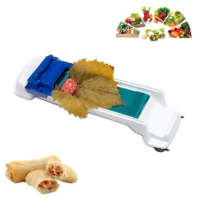 Produktbild von Gemüse- und Fleischrolle, Weinblattrolle, Sarma-Maschine, Fleischrollwerkzeug, Blattrollenformer, Rollwerkzeug für die Picknickküche, Kohlblattrollmaschine
