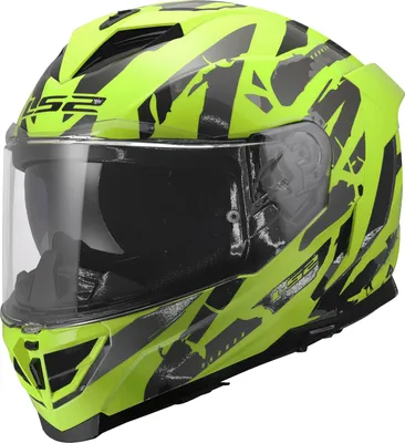 Obrázok produktu pre Prilba LS2 FF818 Storm III Kaos, žltá/čierna, S  (55/56)