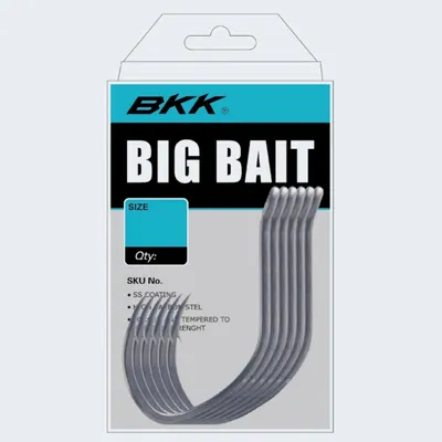 Produktbild von BKK BIG BAIT - Einzelhaken, Größe/Packungsinhalt:Gr. 3/0 / 6 Stück