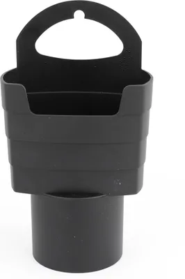 Image de Frites voiture universel pour allume-cigare avec support de boissons en plastique-Noir
