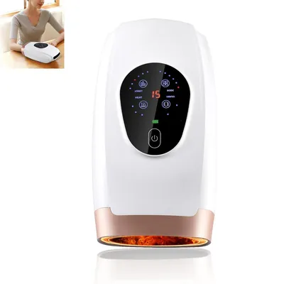 Produktbild von Handmassagegerät kabellos,Handgerät mit Wärme & Druck,3 Massage-Modi,Handschuh-Design,lindert Arthritis&Handbeschwerden,Geschenk für Freunde & Familie