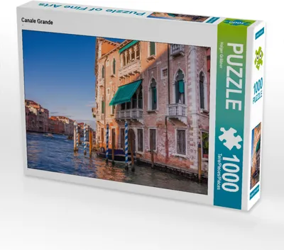 Produktbild von CALVENDO Puzzle Venedig Canale Grande | 1000 Teile Lege-Größe 64x48cm Foto-Puzzle für glückliche Stunden