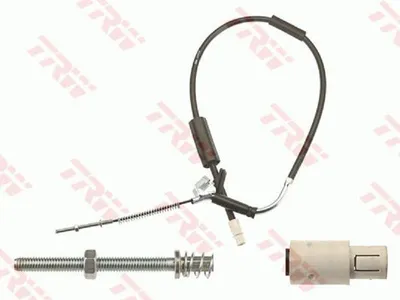 Produktbild von TRW Handbremsseil Seilzug Feststellbremse passend für MERCEDES-BENZ A-Klasse (W169) Vorne GCH701