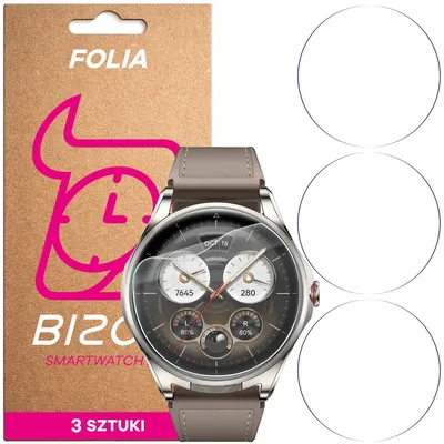Produktbild von 3x Schutzfolie für den Bildschirm für Huawei Watch Buds 2, Bizon Watch HydroFlex