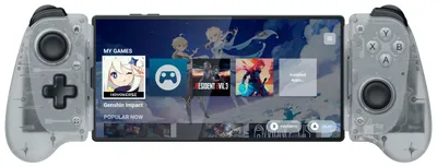 Produktbild von Razer Kishi V3 - Phantom White Ed., Gamepad, Android, iOS, D-Pad, Menü-Taste, Schaltfläche Optionen, Analog, Kabelgebunden, USB