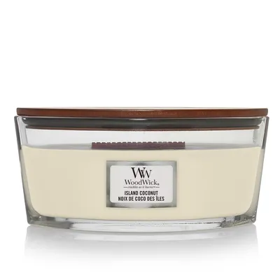Produktbild von WoodWick Kerze dekorative Vase - Coconut Island, 453,6g