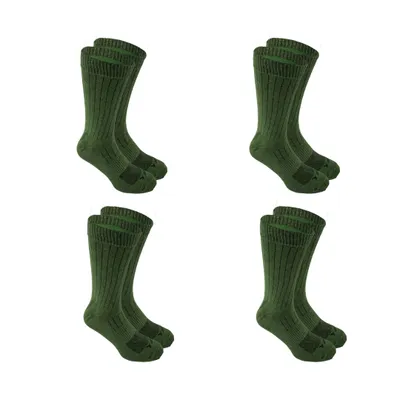 Produktbild von 4 paar Hanf Trekking Socken 44-47 Khaki UNISEX – Nachhaltige & Bequeme Outdoor-Socken für Wandern, Sport & Alltag | Antibakteriell & Atmungsaktiv