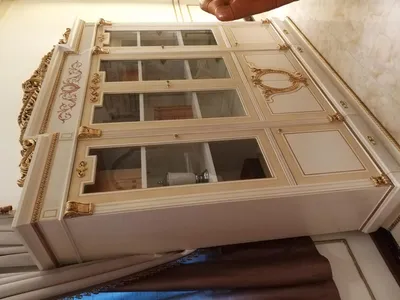 Produktbild von XXL Büro Bücherschrank Aktenschrank Luxus Möbel Stil Antik Schrank Schränke Neu