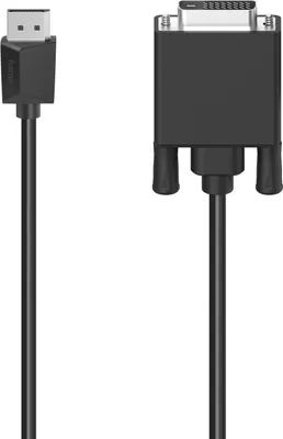Produktbild von HAMA Kabel DisplayPort auf DVI Ultra-HD 4K Schwarz 1,5 m