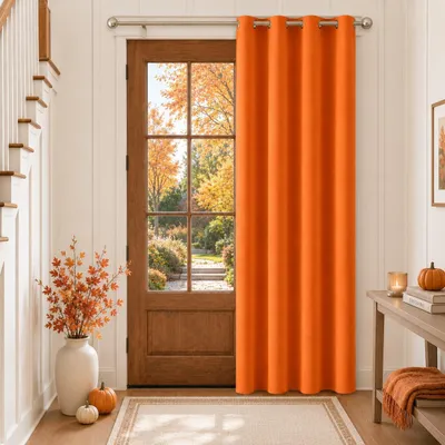 Productafbeelding van Verduisteringsgordijn, oranje, 200 x 140 cm