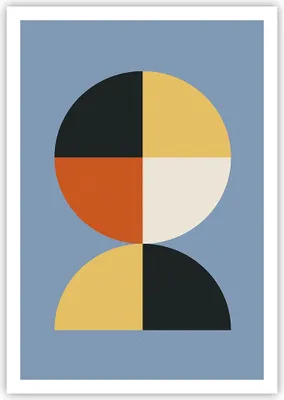 Produktbild von Poster - Poster ohne Rahmen - Stück Geometrisch Rad - 70x100 cm - Wand Bild - Wanddeko - Wandbilder - Kunstposter - Wandposter - Bilder - Kunstdruck - Wanddekoration - Wandbild - P2XPA70x100-4771