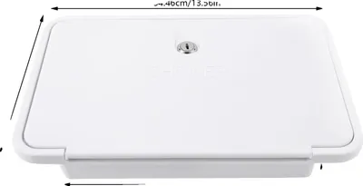 Produktbild von Duschbox, langlebige Materialien, sicheres Verriegelungssystem, WEISS