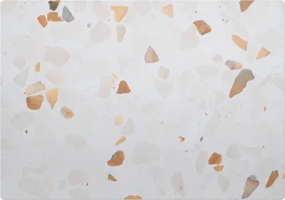 Produktbild von Terrazzo in Pastellfarben – Bodenschutzmatte – Stuhlunterlage 100x100 cm – Rutschfest – Hartbodenmatte