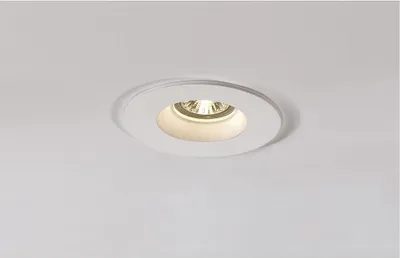Produktbild von SLV Gips Downlight Plastra rund Weiß 148070