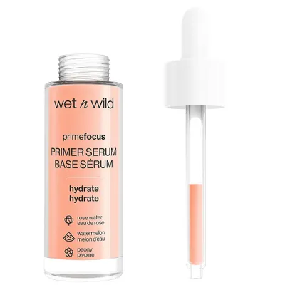 Produktbild von wet n wild Prime Focus Serum, Jeder Hauttyp, 30 ml, Flüssigkeit, Tropfflasche, Feuchtigkeitsspendend, Nährend, Grundierung, Natürlich/Natur