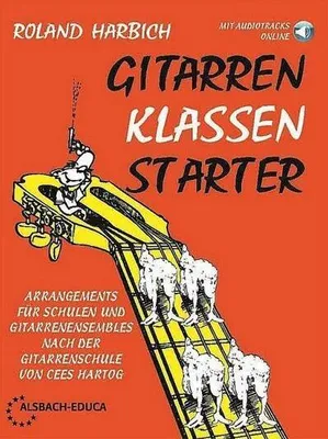 Produktbild von GitarrenKlassenStarter (+Online Audio)für Gitarrenensemble