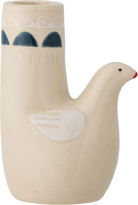 Zdjęcie produktu dla Świecznik, ceramika; średnica 8,5 cm, wysokość 11,5 cm