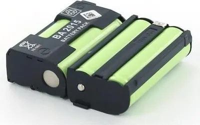 Produktbild von Akku für Sennheiser BA 2015 NiMH 2,4 Volt 1500 mAh schwarz.