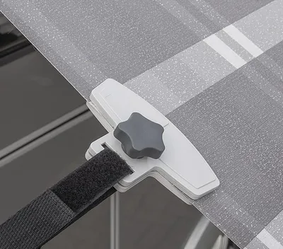 Produktbild von 2x Markisenklemme Set von Planenhalter verhindert das Flattern Teppich-Clips