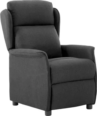 Produktbild von Liegestuhl Dunkelgrau 66,5 x 94 x 101,5 cm Polyester