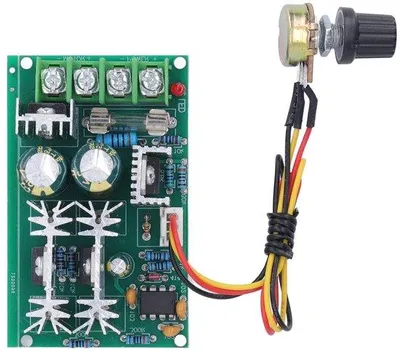 Immagine prodotto di Modulo PWM con regolatore di velocità da 20 A, 12 V, 24 V, 36 V, 48 V