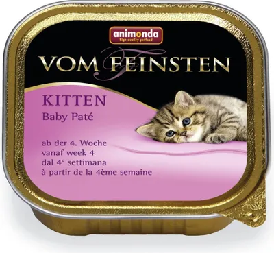 Produktbild von animonda Vom Feinsten Kitten Baby-Paté, Kitten, 100 g