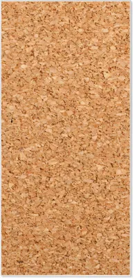 Produktbild von Stahl Magnettafel Hochformat 78x37cm Kork