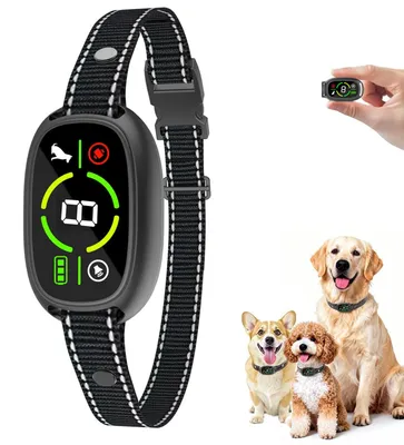 Image de Collier anti-aboiement réglable pour chiens