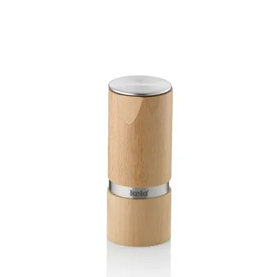 Productafbeelding van KELA Kruidenmolen en zoutmolen, model Kauri, beukenwood, 13 cm, KL-12190