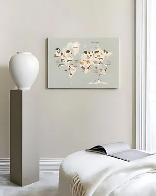 Productafbeelding van Wallity, Artcanvas8, Canvasprint, Meerdere kleuren, 100% canvas, 40 x 60 cm