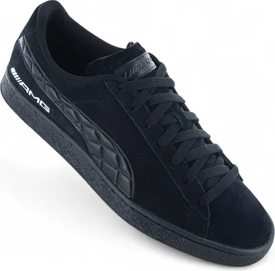 Produktbild von Puma Suede x Mercedes AMG - Herren Sneakers Schuhe Schwarz 307920-02 , EU 41 UK 7.5