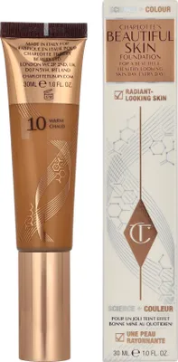 Produktbild von Charlotte Tilbury Beautiful Skin Foundation #10 Warm 30 ml