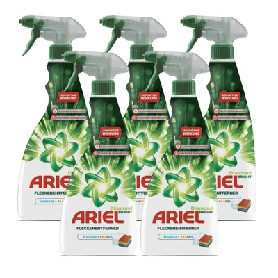 Produktbild von Ariel Fleckenentferner Spray 750ml zur Vorbehandlung (5er Pack)
