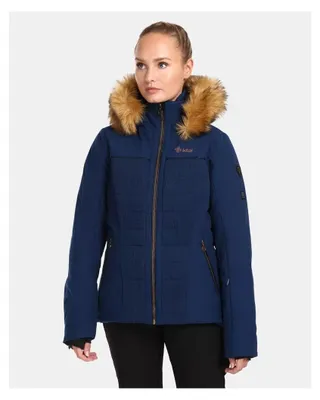 Produktbild von Damen-Skijacke KILPI EMILIN-W UL0110KI DUNKELBLAU Größe: 34