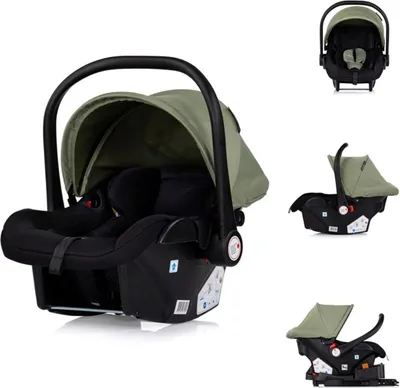 Immagine prodotto di Chipolino seggiolino auto Vista i-Size (40-87cm) gruppo 0+, capottina, cuscino 3D verde