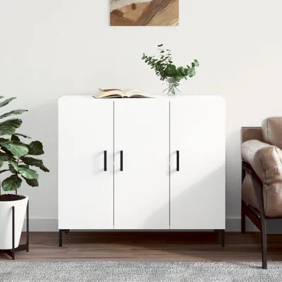 Zdjęcie produktu dla vidaXL Kredens biały 90x34x80 cm materiał drewnopochodny