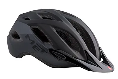 Produktbild von MET Fahrradhelm Crossover , Schwarz matt, 52-59 cm