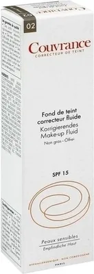 Zdjęcie produktu dla Avène Couvrance Korygujący fluid do makijażu Naturel SPF 20, roztwór 30 ml